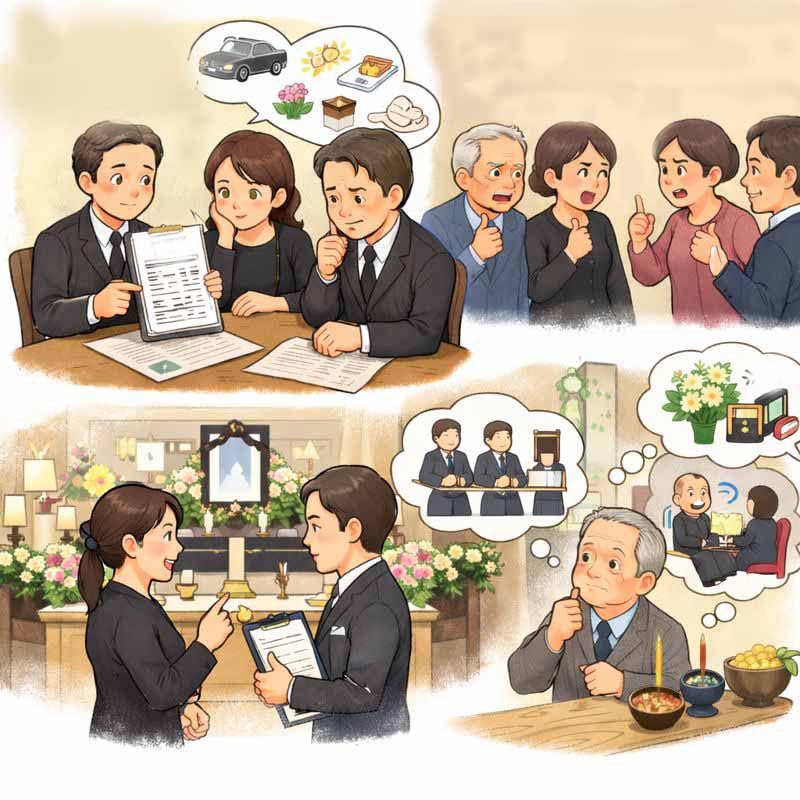 セレモニー 葬儀のトラブル対策