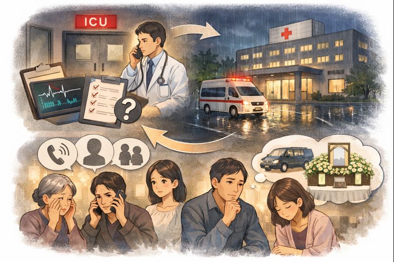 危篤 連絡・基礎知識 ― 知っておきたい判断と行動の整理