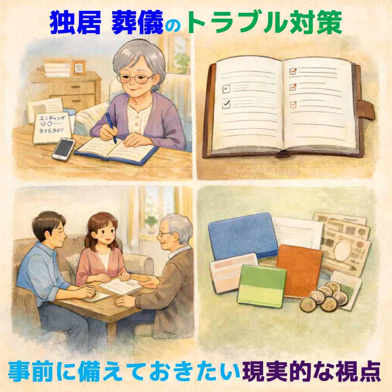 独居 葬儀のトラブル対策――事前に備えておきたい現実的な視点