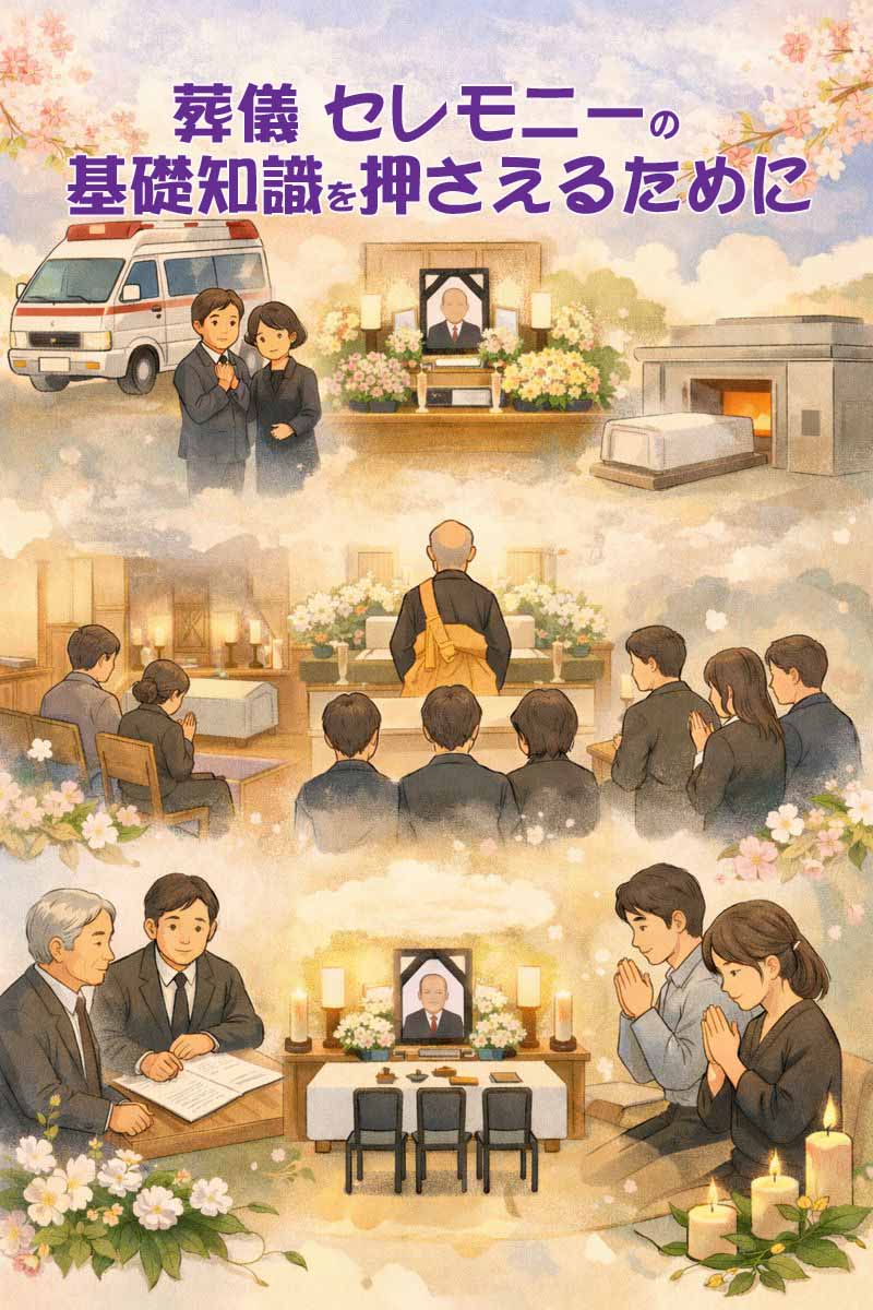 葬儀 セレモニー・基礎知識を押さえるために