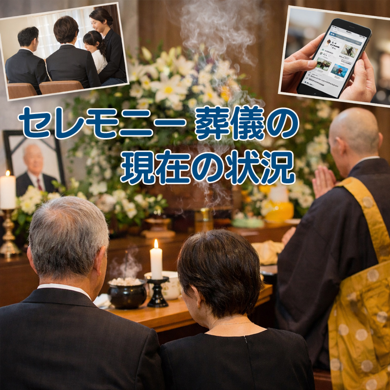 セレモニー 葬儀の現在の状況を現場から見る
