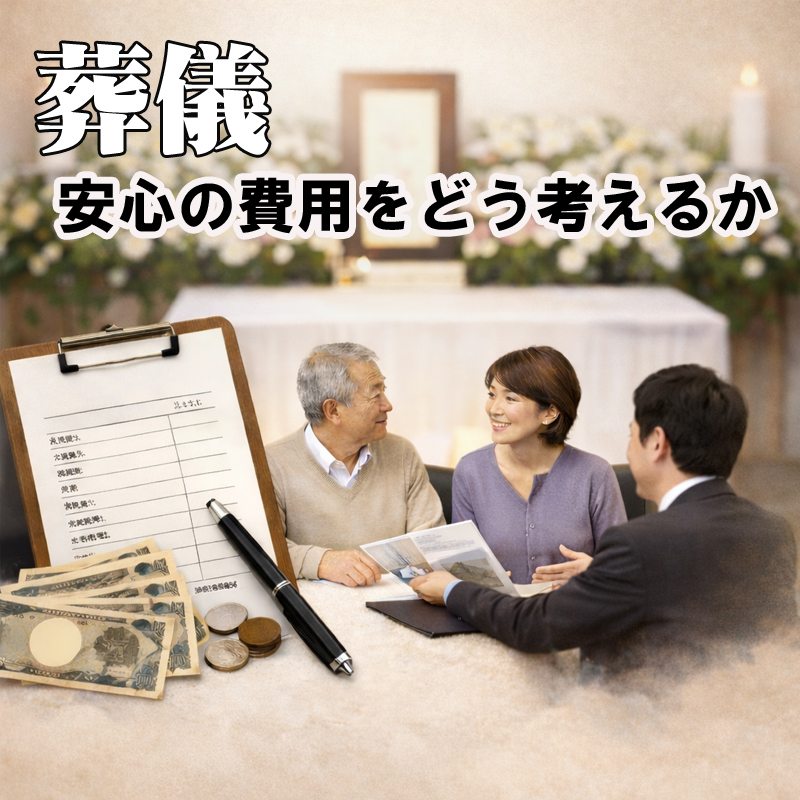 葬儀 安心の費用をどう考えるか