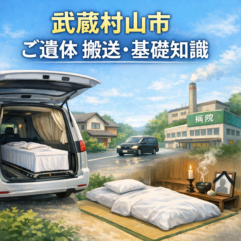 武蔵村山市 ご遺体 搬送・基礎知識