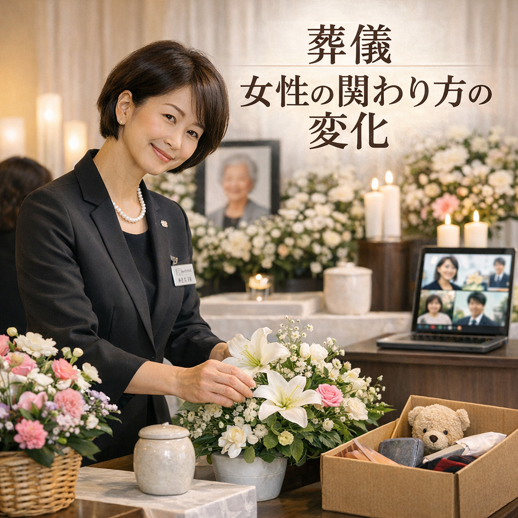 葬儀　女性の関わり方の変化