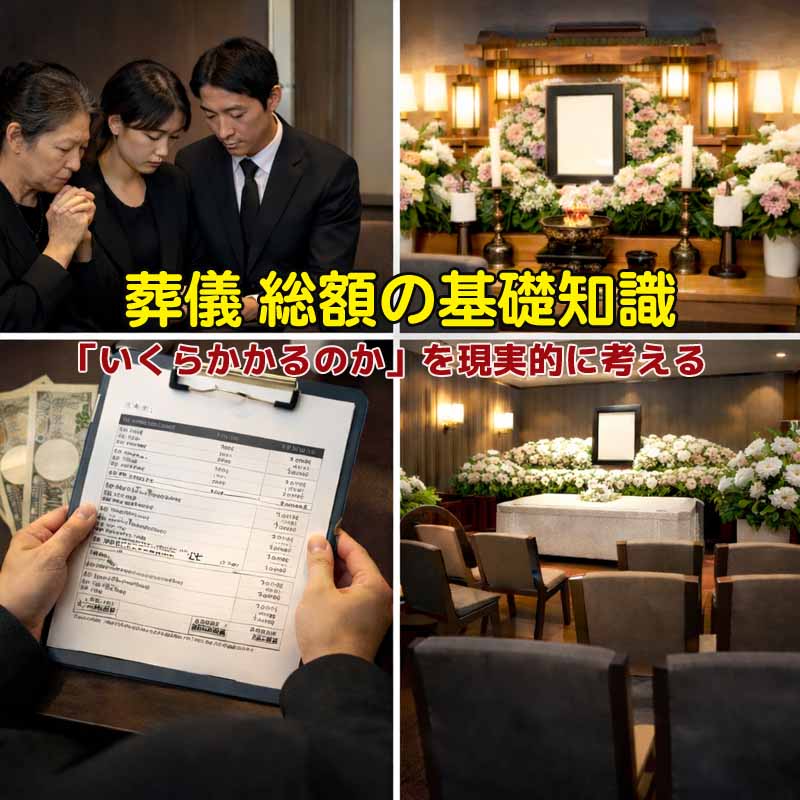 葬儀 総額の基礎知識――「いくらかかるのか」を現実的に考える