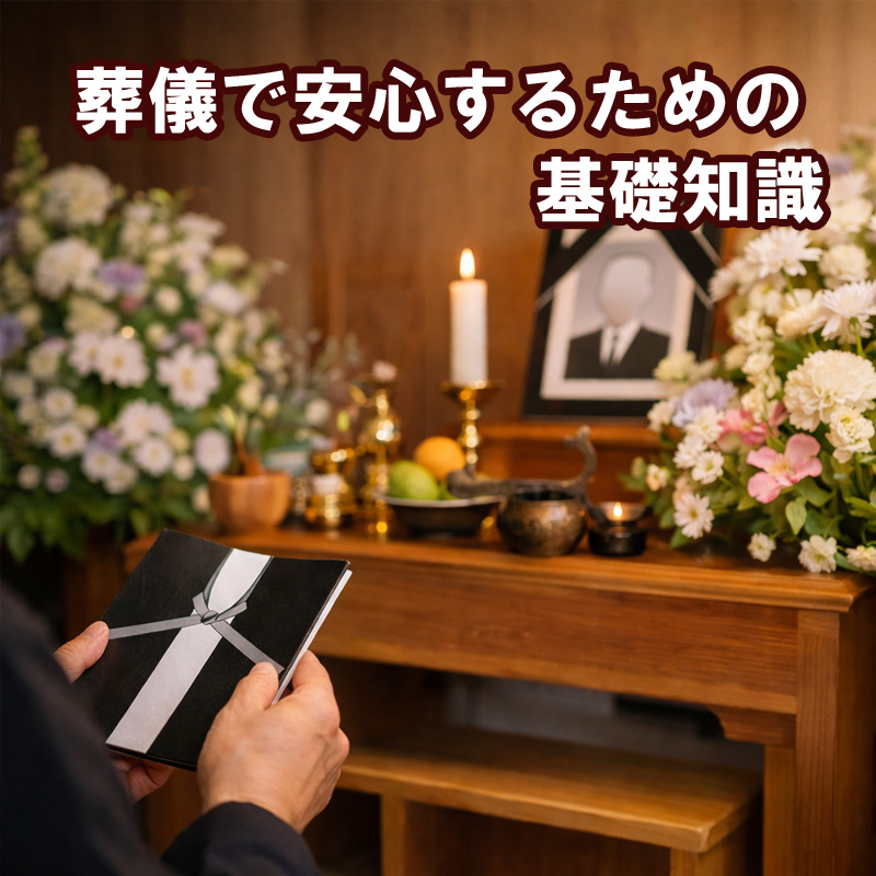 葬儀で安心するための基礎知識